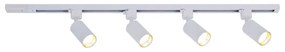 Spot pe șină TRACER 4x GU10/10W/230V, 1 m, alb