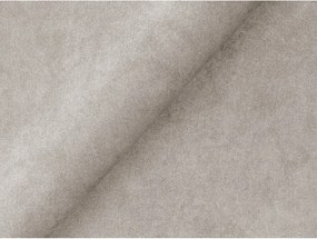 Canapea bej cu tapițerie din catifea 180 cm Aloha – Makamii