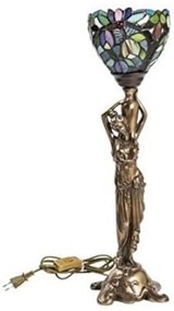 Lampa de masa Tiffany Amfora h 56 cm