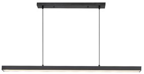 Lustra Suspendata Liniara, LED, Negru, Tariq
