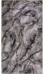 Covor gri lavabil 80x50 cm - Vitaus