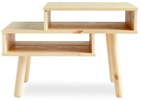 Măsuță de cafea din lemn de pin Karup Design Hako, natural