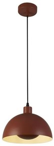Lustra suspendata stil industrial Mars Burnt Orange 40cm