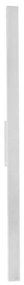 Aplica LED exterior design liniar 121cm IP65 DOUL alb