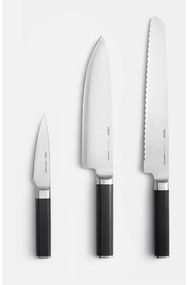 Set de cuțite din oțel inoxidabil 3 buc. Trino – FABINI