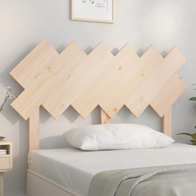 Tablie de pat, 122,5x3x80,5 cm, lemn masiv de pin Maro, 122.5 x 3 x 80.5 cm, 1