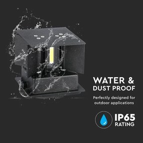 Aplică LED de exterior LED/11W/230V 4000K IP65 neagră