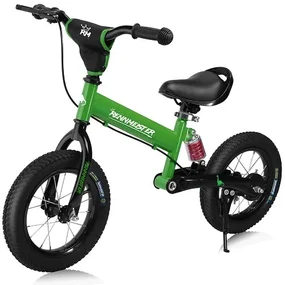 Rennmeister Bicicletă fără pedale pentru copii QUIDO, de la 3 ani, verde