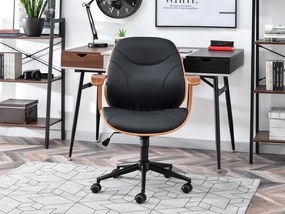 Scaun Raynold (nuc închis + negru). 1109967