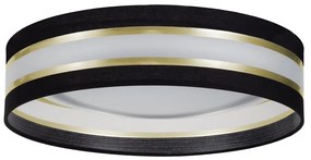 Plafonieră LED CORAL GOLD 1xLED/24W/230V neagră/aurie