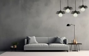 Bohemia-Design - Lampă suspendată pe cablu 1xE27/60W/230V neagră