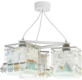 Dalber D-63534 - Lustră copii TRAIN 3xE27/60W/230V