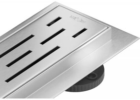 Mexen Flat M01 scurgere liniară 80 cm, Crom - 1020080-15
