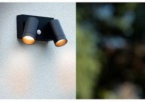 Corp de iluminat de exterior cu senzor Lucide 09831/01/31 TAYLOR 2xGU10/50W/230V IP54