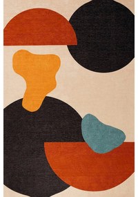 Covor, Woopamuk007, 120x180 cm, 70% bumbac/30% poliester, Multicolor