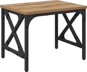 vidaXL Suport pentru imprimantă Stejar Artizanal 40 x 30 x 31 cm