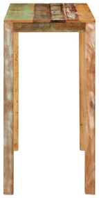 Masa de bar, 112x55x108 cm, lemn masiv reciclat 1, 112 x 55 x 108 cm, Lemn masiv reciclat