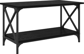 vidaXL Masă de cafea Stejar negru 80 x 45 x 45.5 cm Lemn compozit