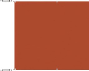 vidaXL Copertină verticală, teracotă, 140x800 cm, țesătură Oxford
