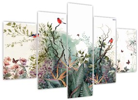 Tablou - Peisaj natural, acvariu (150x105 cm)