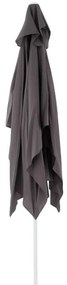 Parasol cu ​​mâner dreptunghiular - antracit 2 x 3 m