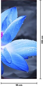 Fototapet pentru ușă - floare în prim plan (95x205cm)