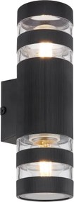 Globo 78260S - Aplica de perete HAYES 2xE27/10W/230V, neagră