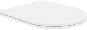 Mexen deska cu coborâre lentă slim, duroplast, alb mat - 39740001