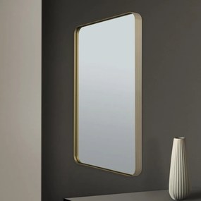 Oglinda decorativa design modern CARLO auriu 61x90cm