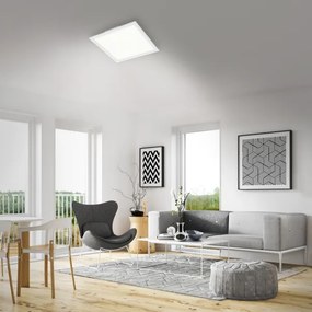 Plafonieră LED dimabilă PIATTO LED/24W/230V Briloner 7179-016 + telecomandă