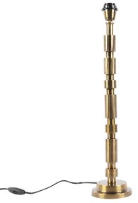 Lampă de masă Art Deco bronz fără abajur - Torre