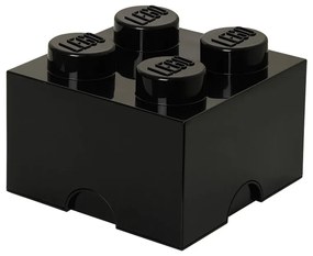 Cutie depozitare LEGO®, negru