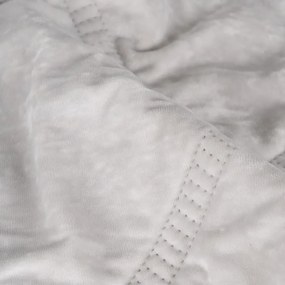 Cuvertură crem matlasată din catifea 180x260 cm – Ixia