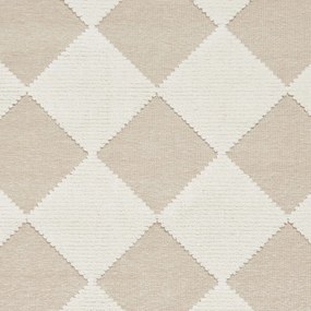 Covor alb-bej lavabil 160x230 cm Lyna Beige&amp;White – Think Rugs