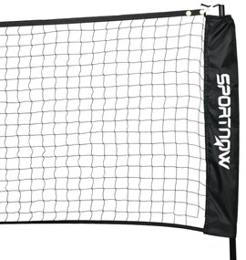 SPORTNOW Set complet de badminton, pickleball și volei, 3 în 1, jocuri sportive în aer liber cu filet reglabil | Aosom Romania