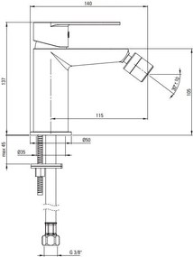 Alpinia⭐️Gold Baterie bideu finisaj auriu Deante BGA_Z30M