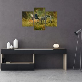 Tablou - Henri de Toulouse-Lautrec, The Trap, reproducere (90x60 cm)