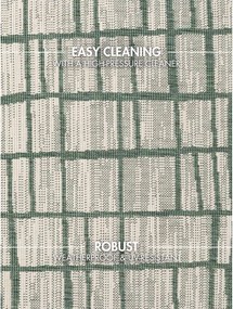 Covor pentru exterior și interior verde/crem rotund ø 160 cm Haringey Crouch – Ted Baker