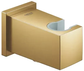 Cot de iesire dus Grohe Euphoria Cube cu suport para auriu periat Cool Sunrise