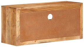 Comoda TV, 88x30x40 cm, lemn masiv de acacia 1, lemn masiv de acacia