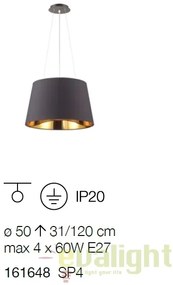 Lustra suspendata design modern NORDIK SP4 161648