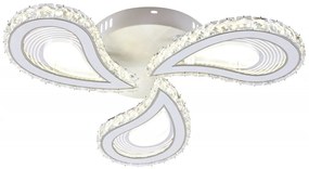 Lustra LED Cu Telecomanda, Elit's Petalo Cristal, 90 W