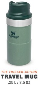 Cană termos verde 250 ml – Stanley