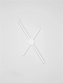 Aplica de perete LED CCT design modern AKRO alb