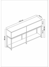 Dulap Lord Black and Silver
