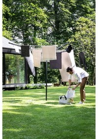 Uscător de rufe gri antracit pentru grădină 50 m Topspinner – Brabantia