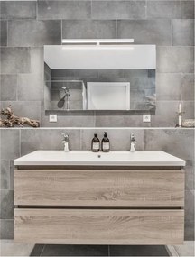 Aplica LED de perete pentru baie design modern Glim alb