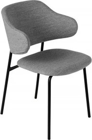 Set 2 scaune stil modern Tracy Alpine, boucle gri