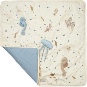 Saltea de joacă pentru copii, galben-deschis 80x80 cm Sea Garden – Cam Cam Copenhagen