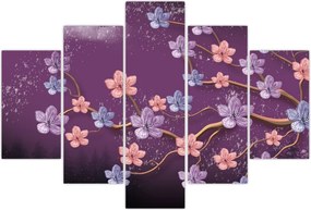 Tablou - Amurg de primăvară (150x105 cm)